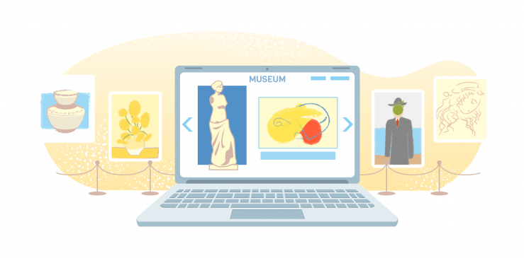 Tours virtuales para visitar museos desde casa.