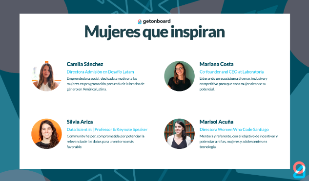 Reconoce Get On Board a Camila Sánchez de ADL por impulsar a mujeres a la tecnología