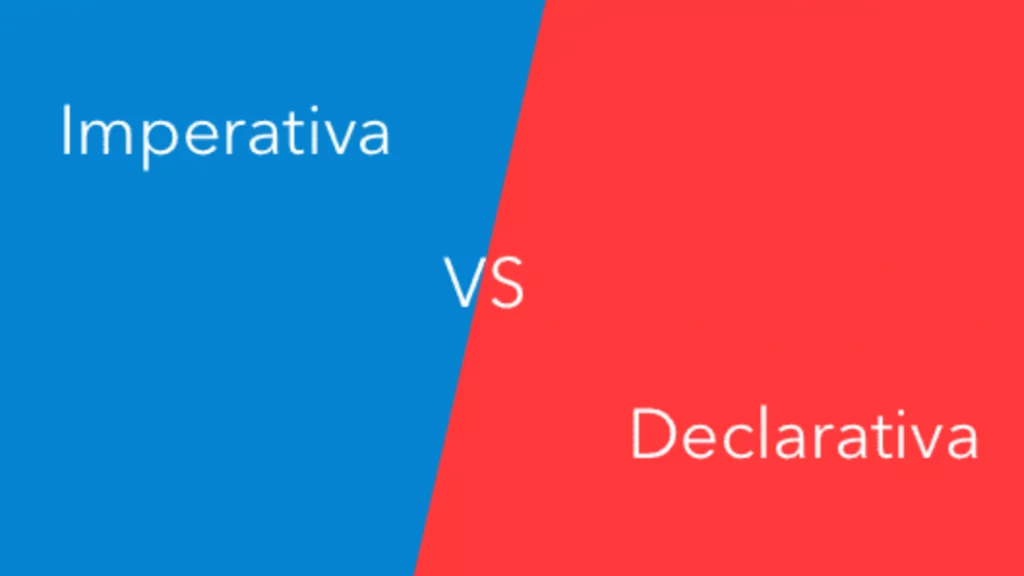 Programacion imperativa vs programacion declarativa